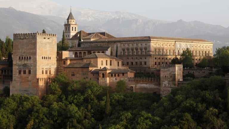 A picture of the Alhambra Palace in Granada